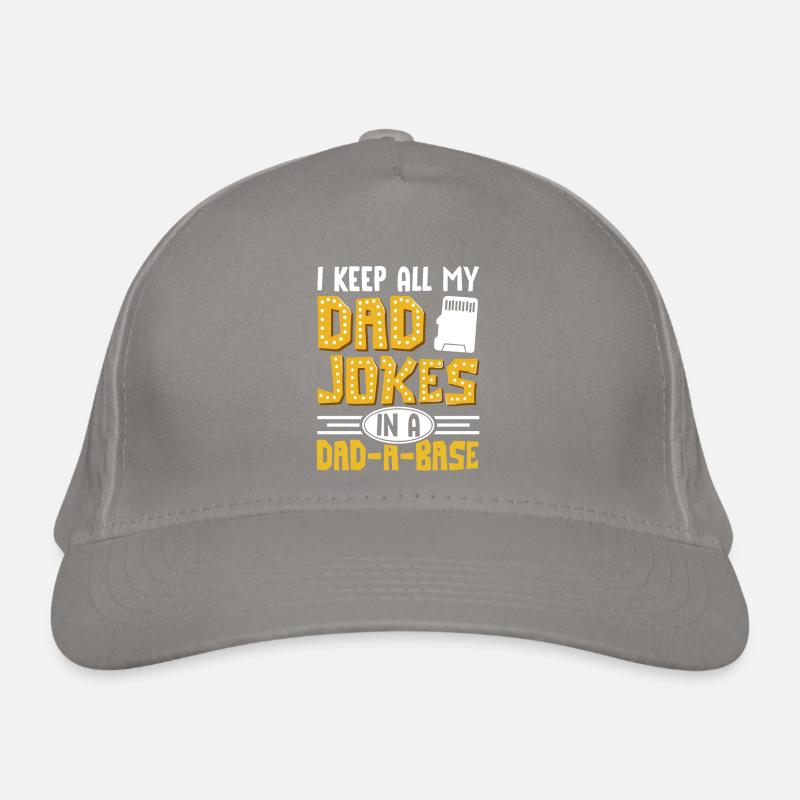 Ich behalte alle Witze meines Vaters in einer Bio-Baseballkappe