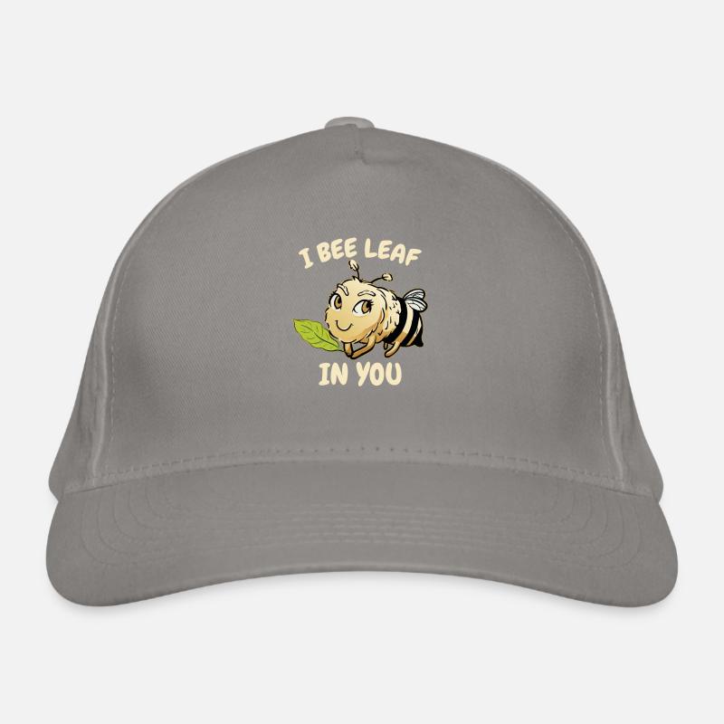 I Bee Leaf In You Organic Baseball Cap