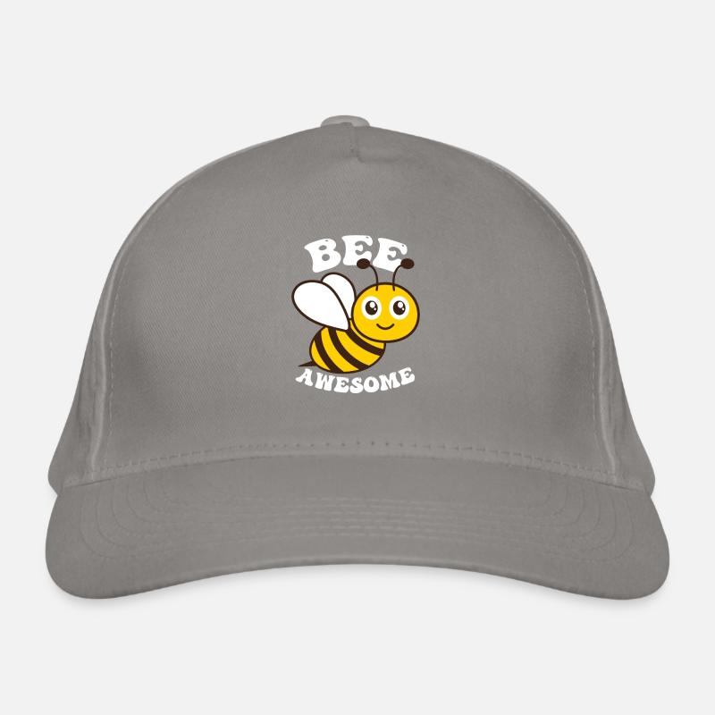 Bee Awesome Organic Baseball Cap