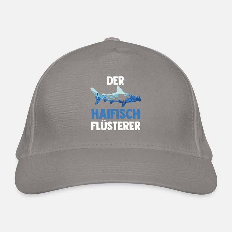 Fische Haifisch Bio-Baseballkappe