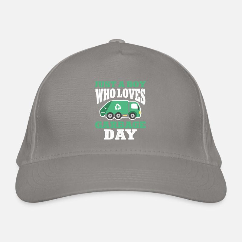 Garbage trucks, garbage day, garbage collection Organic Baseball Cap