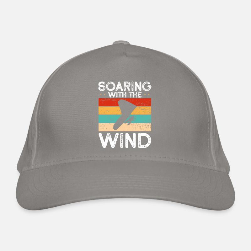 Mit Dem Wind Schweben Bio-Baseballkappe
