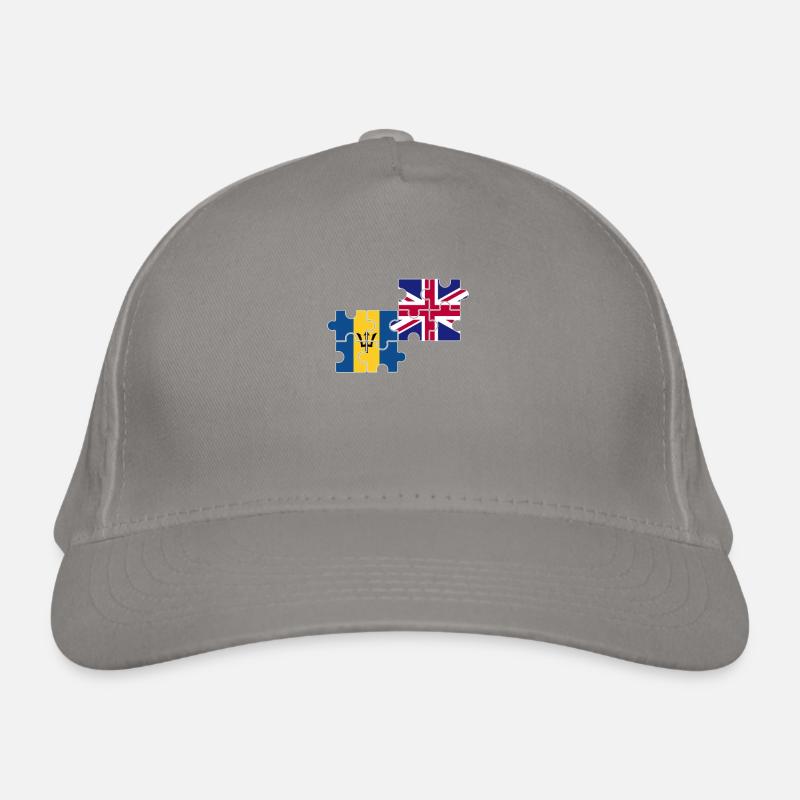 Barbados UK Flag British Barbados Organic Baseball Cap