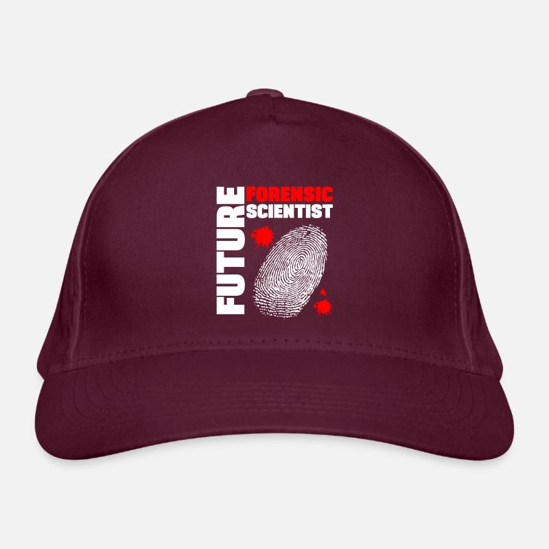 Future Forensic Scientist Analyst Crime Lab Gift Organic Baseball Cap