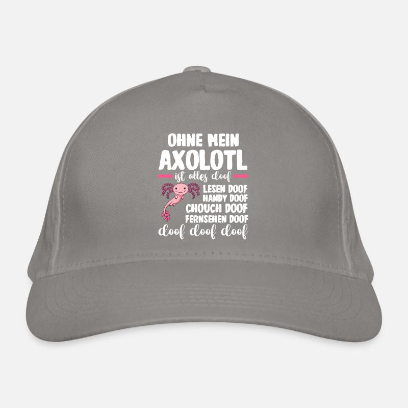 Axolotl Bio-Baseballkappe