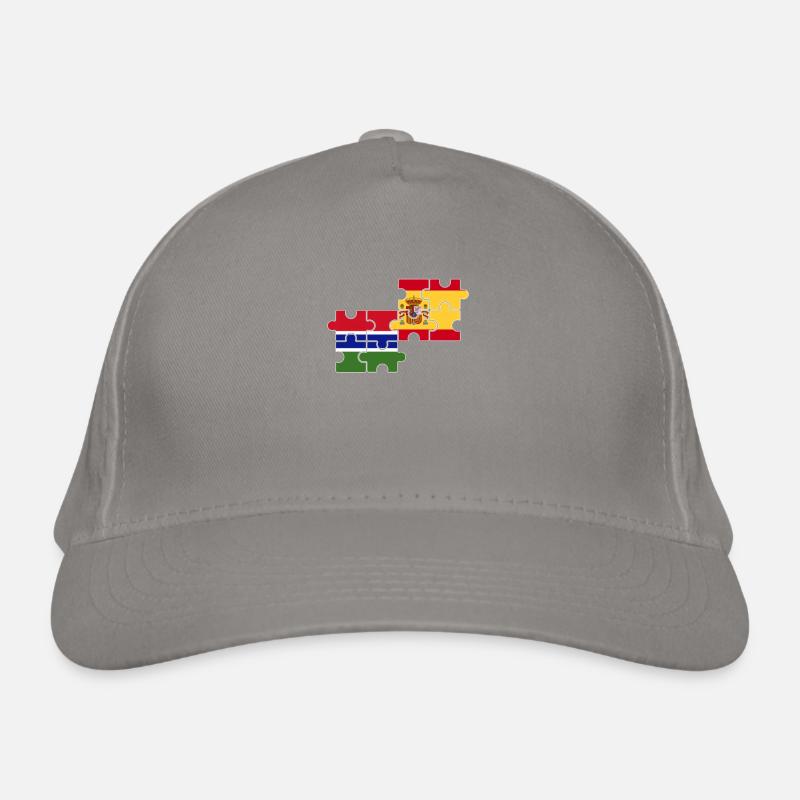 Gambie, Espagne, Drapeau, Espagnol, Gambien Casquette classique bio