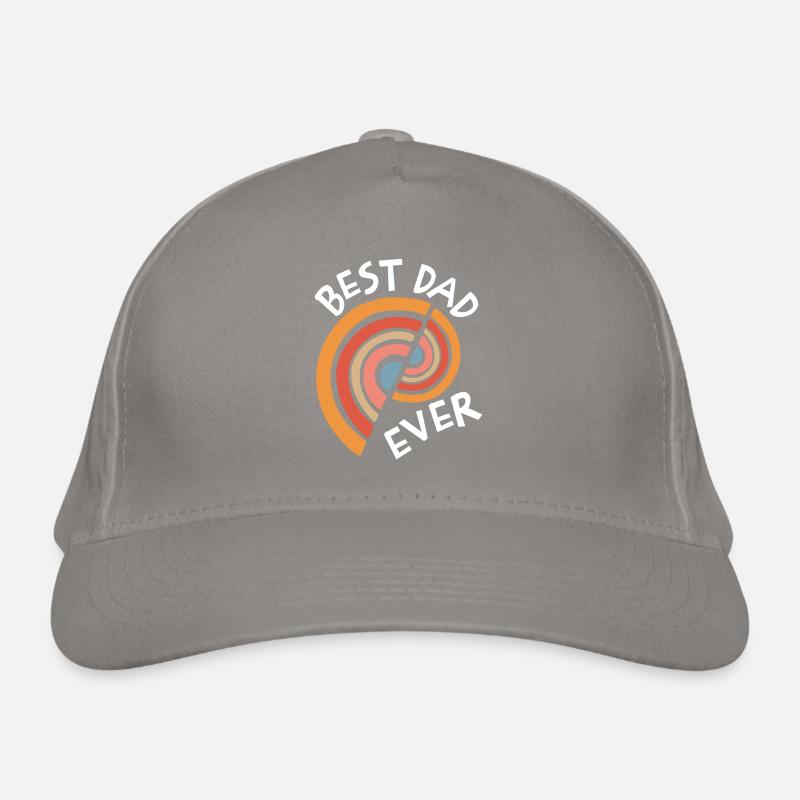 Meilleur père de tous les temps Casquette classique bio