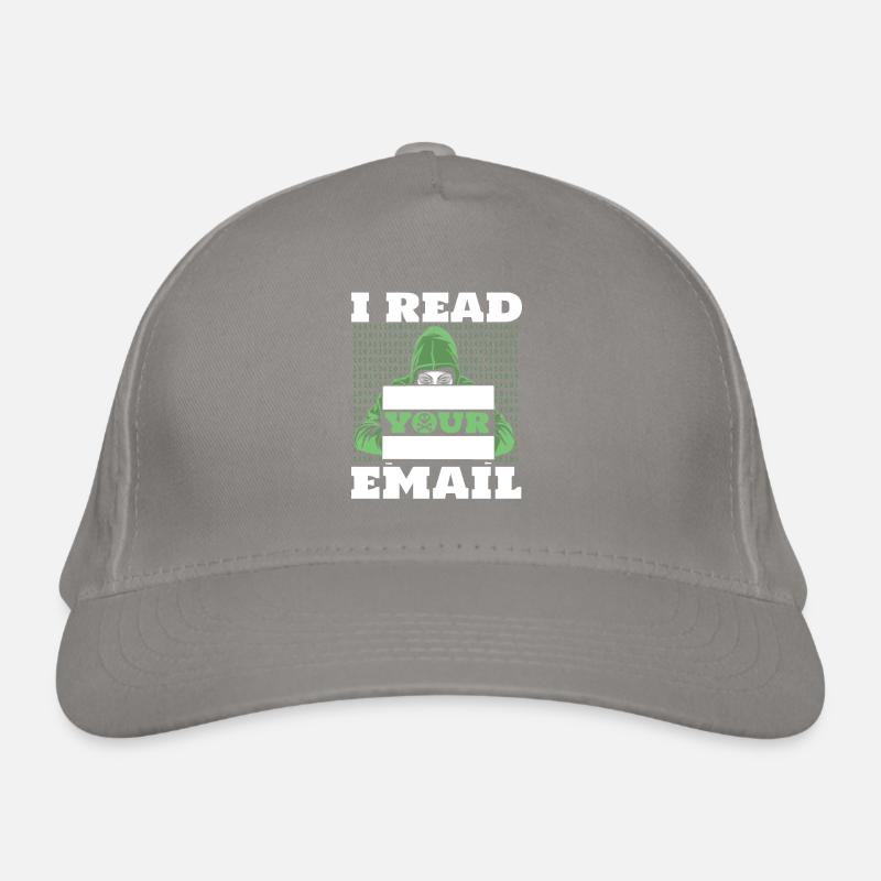 Je lis votre e-mail Sniffer Social Engineering Casquette classique bio