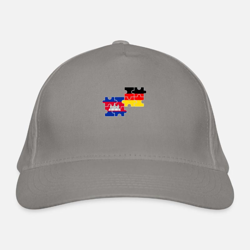 Cambodge Allemagne Drapeau Cambodgien Casquette classique bio