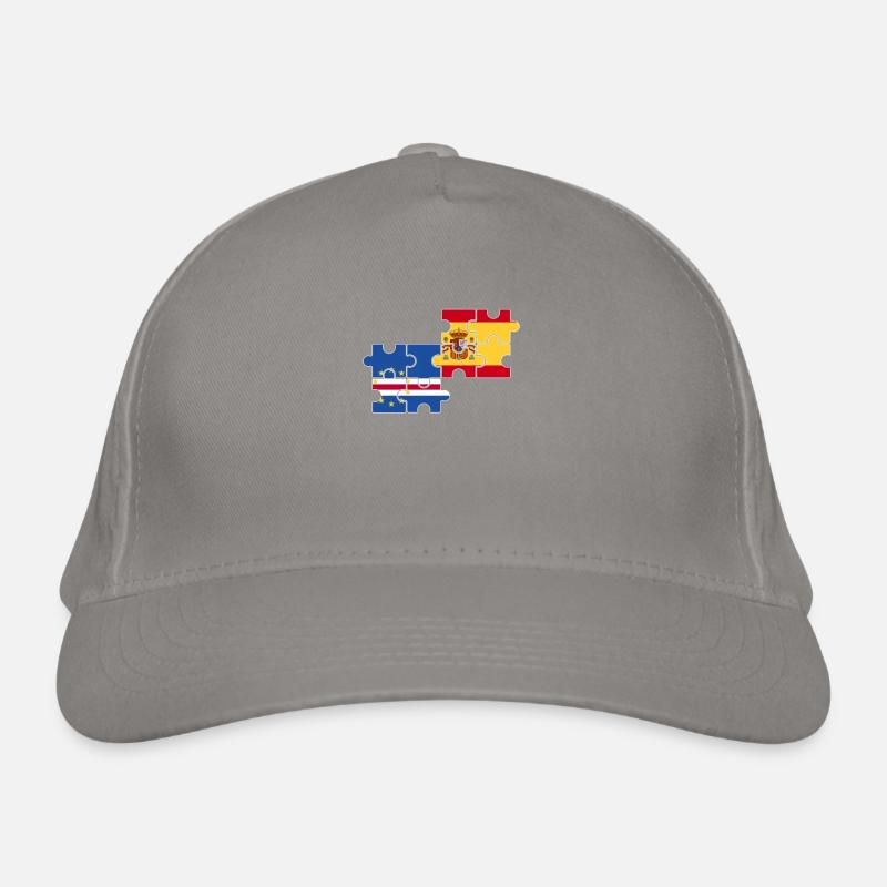 Cap-Vert Espagne Drapeau Espagne Cap-Vert Casquette classique bio