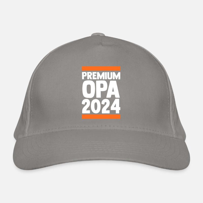 Werdender Opa 2036 Bio-Baseballkappe