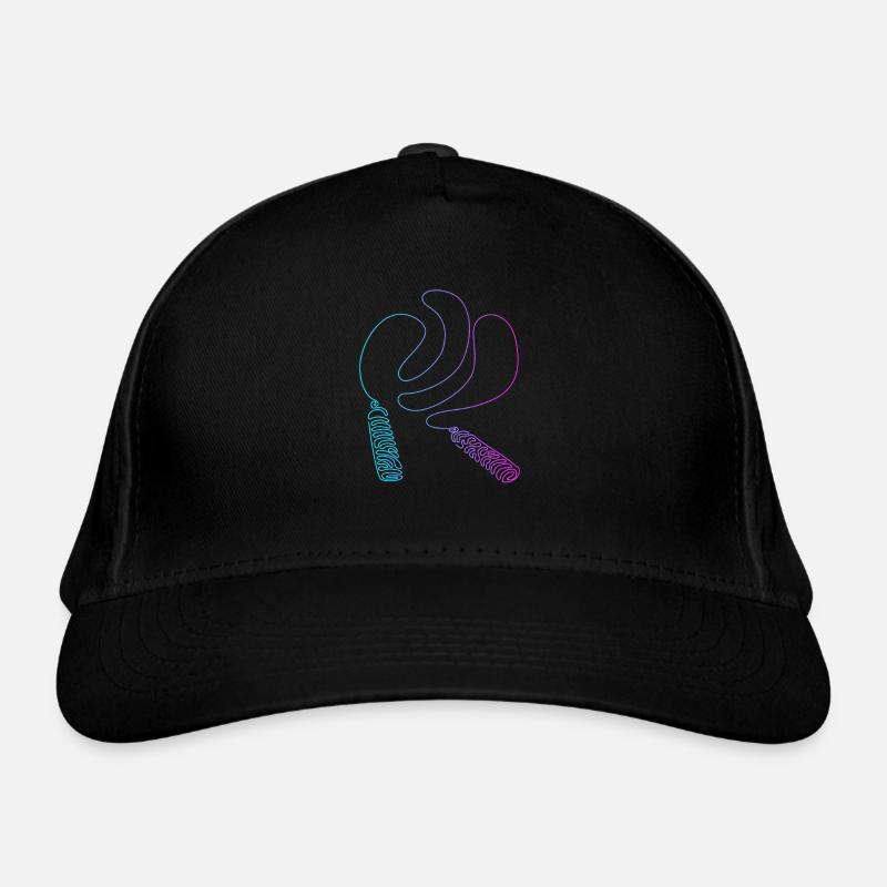 Vitesse de saut à sauter corde à sauter professionnelle Casquette classique bio