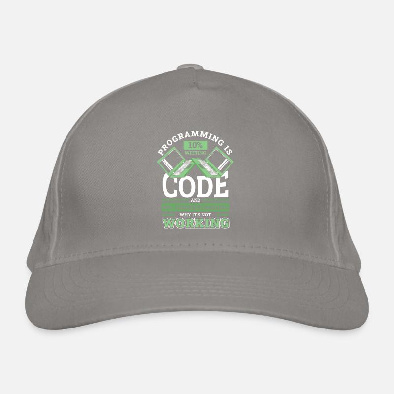 Programmation 10 % Écriture 90 % Ne fonctionne pas Codeur Casquette classique bio