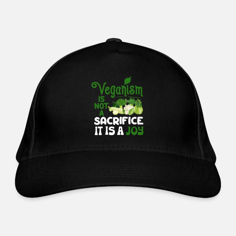 Véganisme végétalien Casquette classique bio