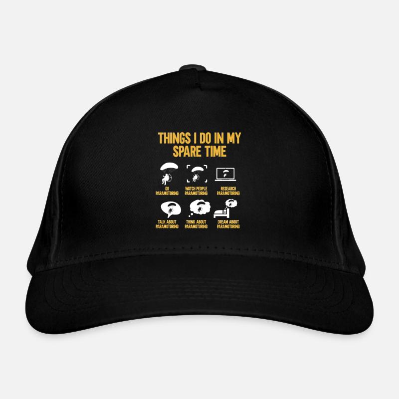 Paramoteur Parapente motorisé Casquette classique bio