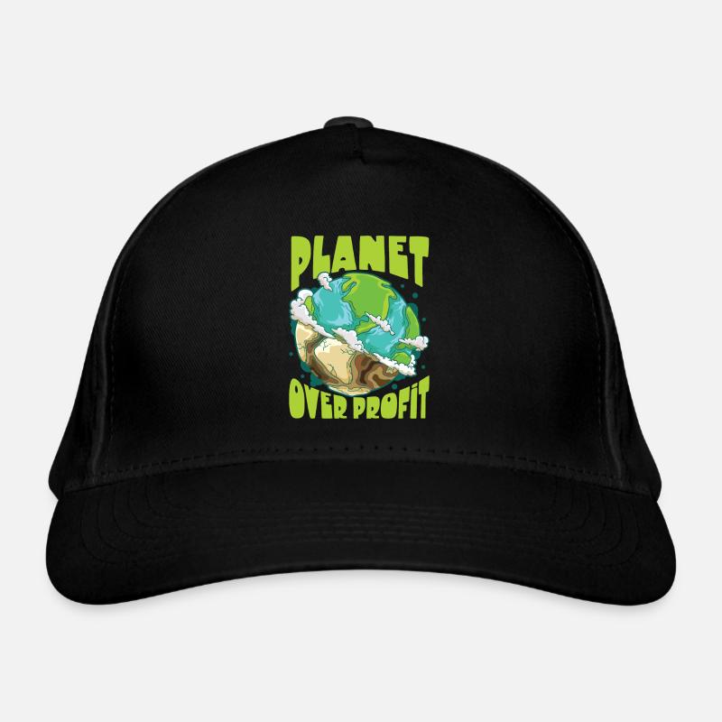 Climate Change Environment Earth Day Planet Organic Baseball Cap
