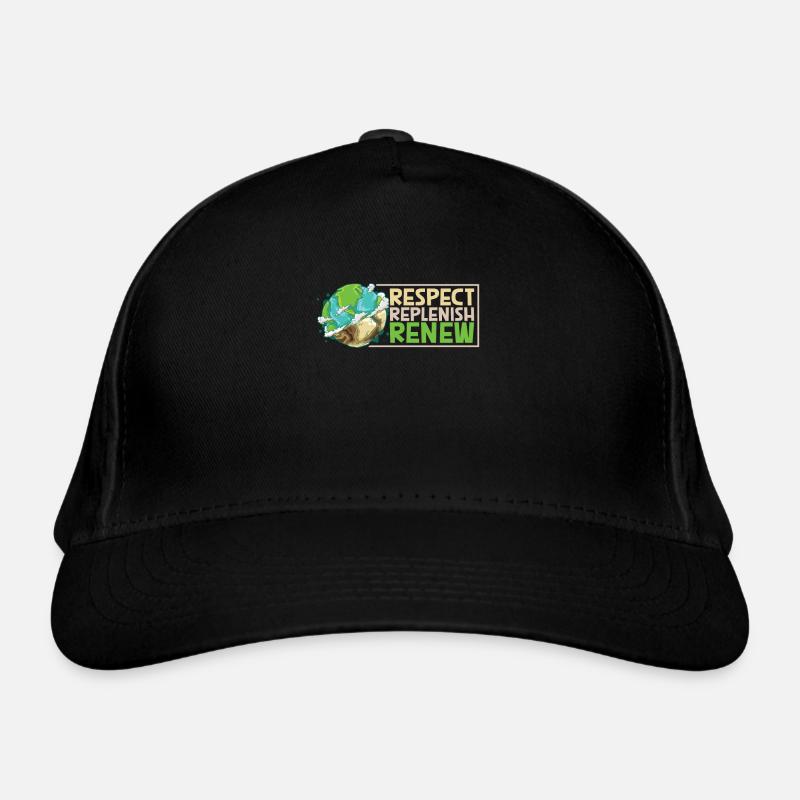 Climate Change Environment Earth Day Planet Organic Baseball Cap
