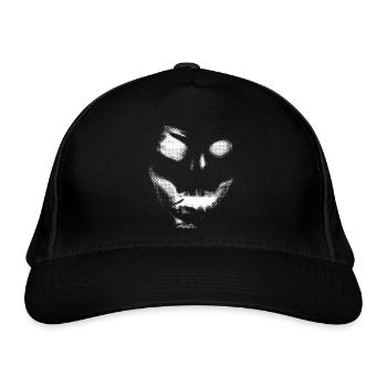 Halloween Ghost Creepy Ghost Dia de Muertos - Organic Baseball Cap - black - Front