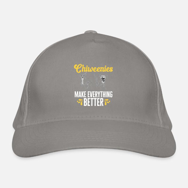 Chiweenie Dog Organic Baseball Cap