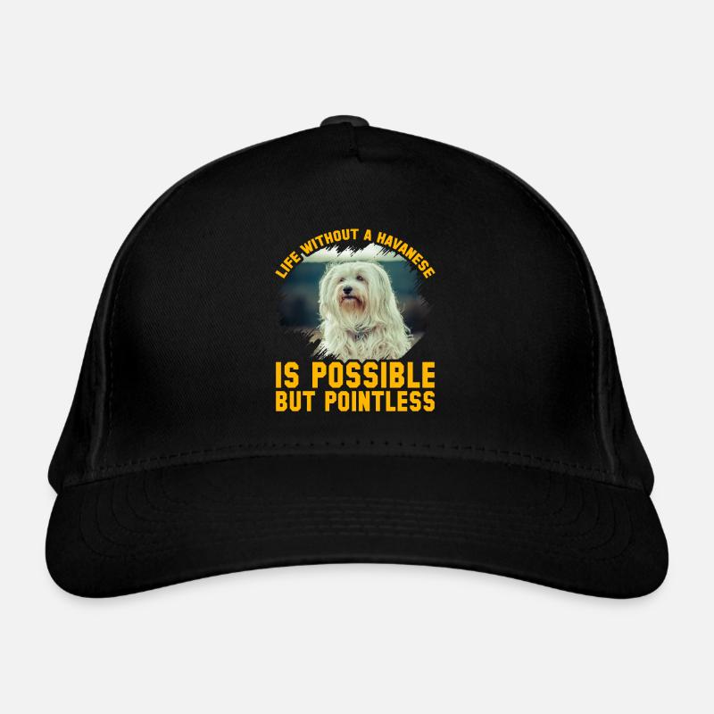 Life without a Havanese is possible but pointless Bio-Baseballkappe