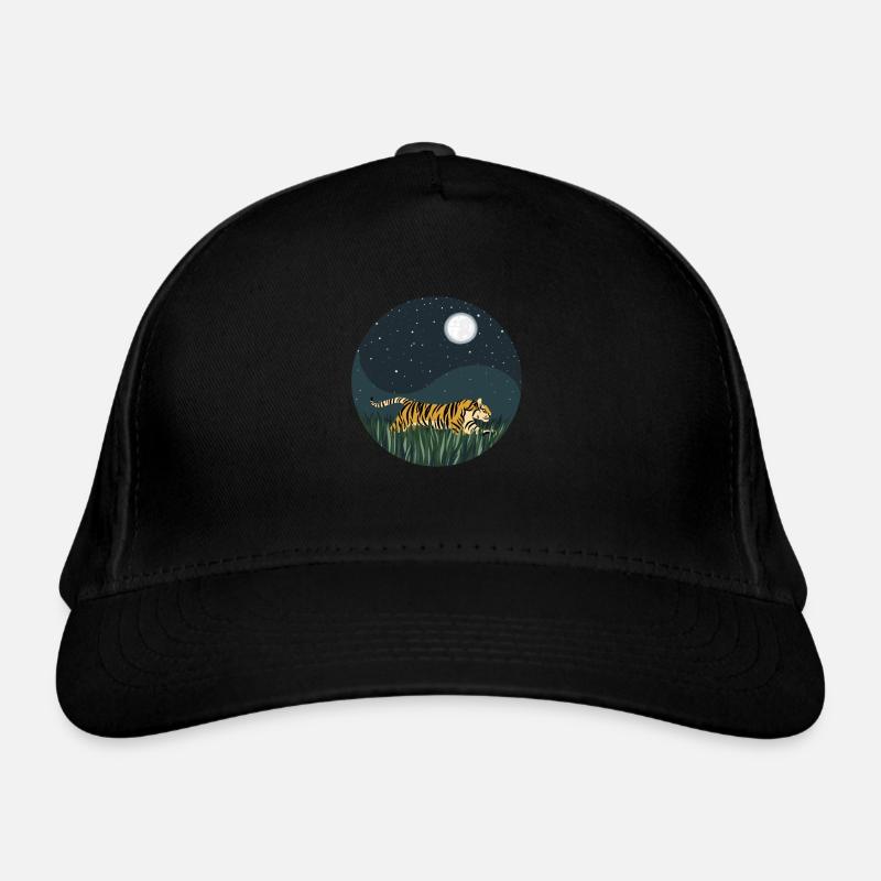King Tiger Wildcat Big Cat Siberian Tiger Organic Baseball Cap
