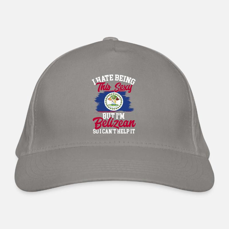 Belize Flag Belizean Organic Baseball Cap