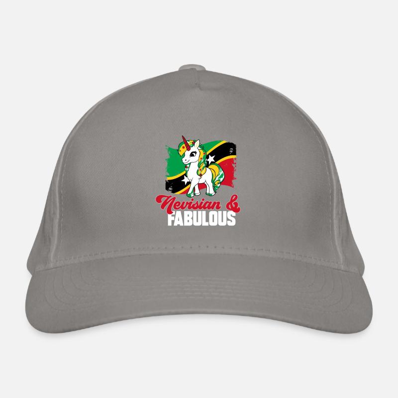 Drapeau de Saint-Kitts-et-Nevis Casquette classique bio