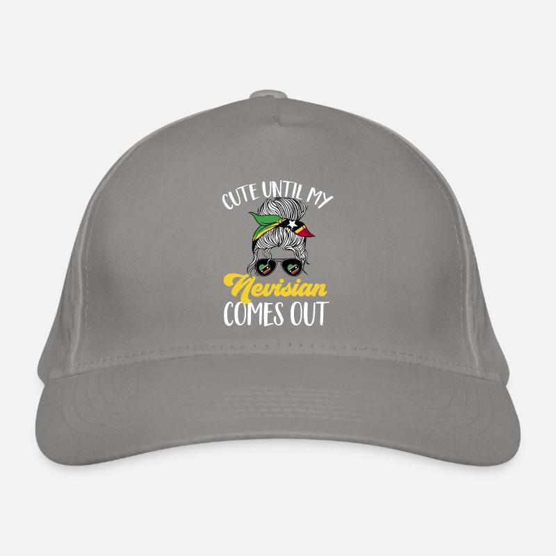 Drapeau de Saint-Kitts-et-Nevis Casquette classique bio