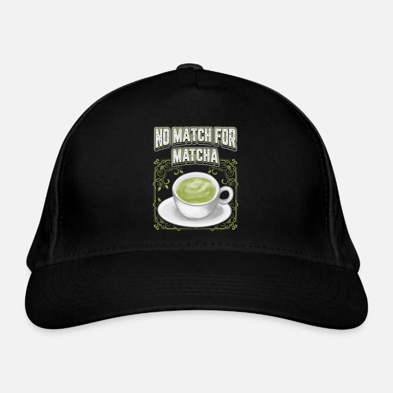 Matcha lustiger Spruch, vintage Matcha Tee Bio-Baseballkappe