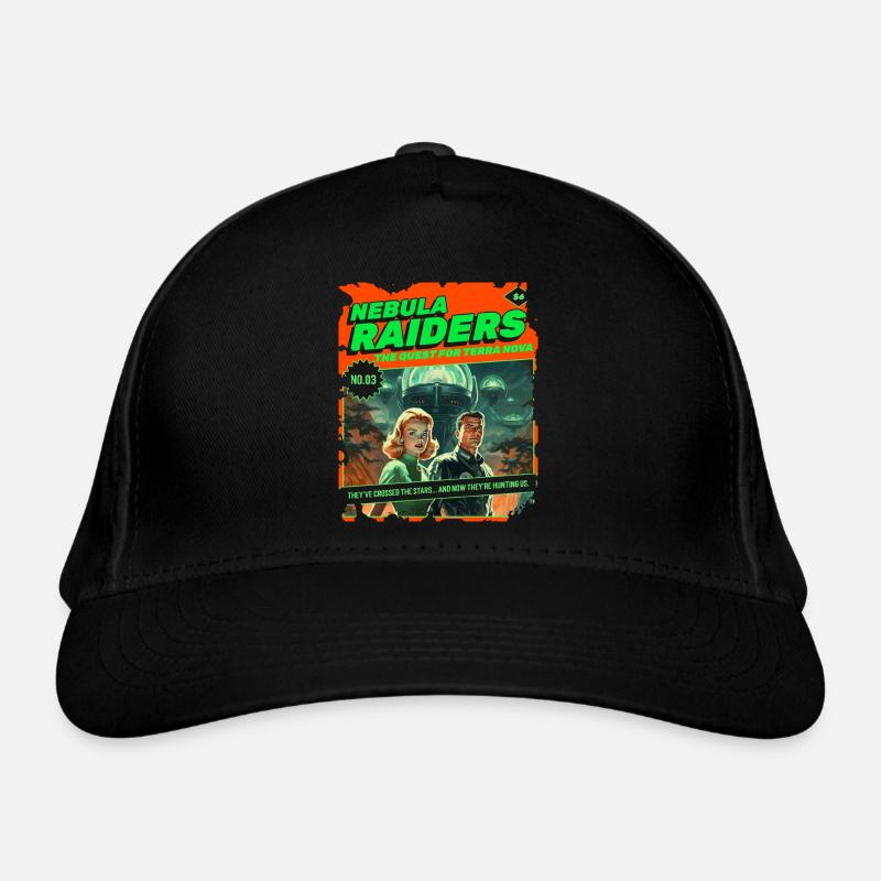 Nebula Raiders, 50s, 1950's Comic, Space Organic Baseball Cap