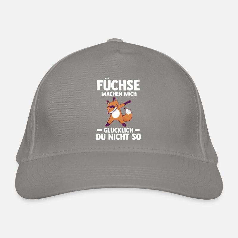 Fuchs Bio-Baseballkappe