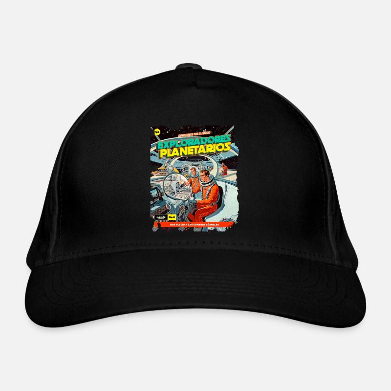 Comic, Comic Strip, 50s, Space Adventure Organic Baseball Cap