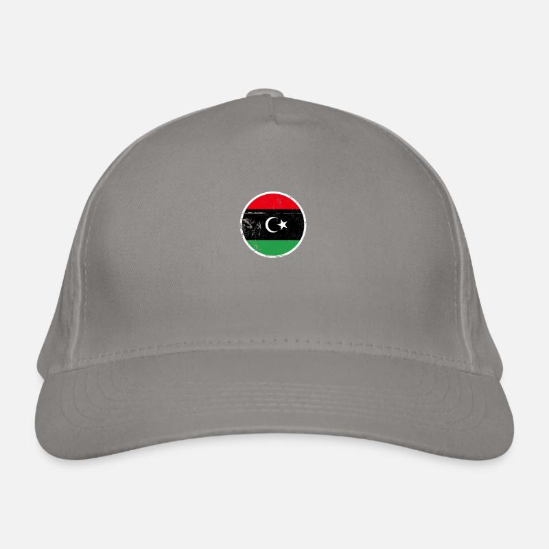 Libye Vintage drapeau libyen libyen Casquette classique bio