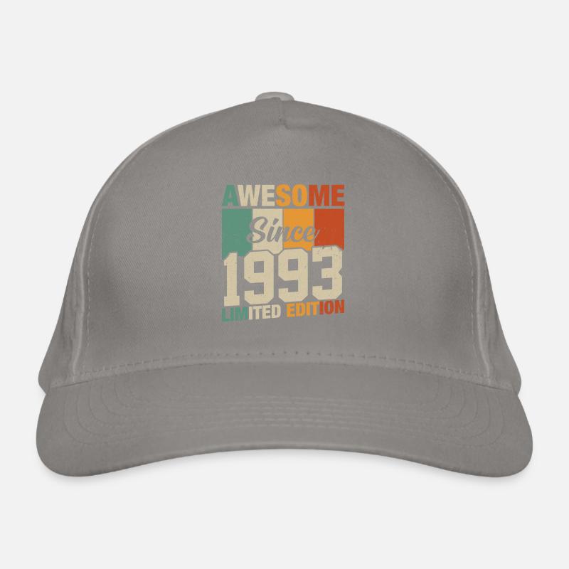 Millésime depuis 1993 : 30/31 ans Casquette classique bio