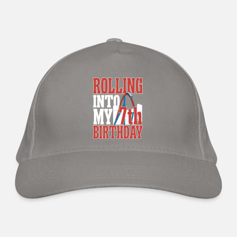 Achterbahn Rollercoaster Freizeitpark Bio-Baseballkappe