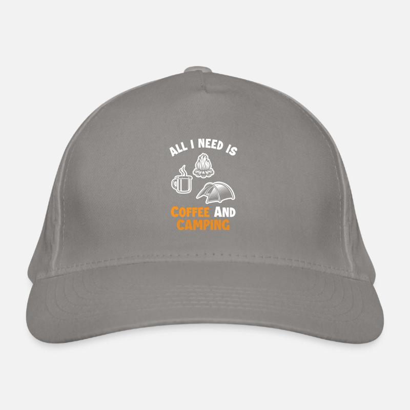 Café et camping Glamping Tentes de camping Casquette classique bio