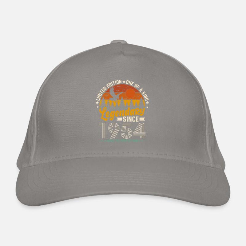 1954: Legends turn 70 Organic Baseball Cap