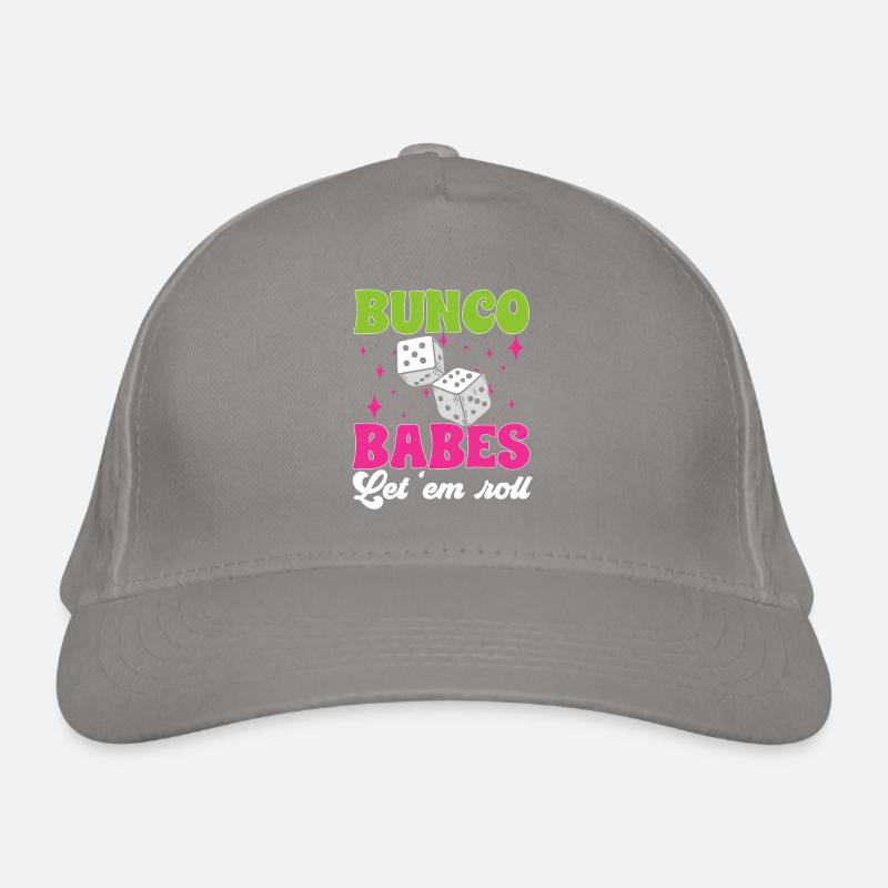 Bunco Dice Game Organic Baseball Cap