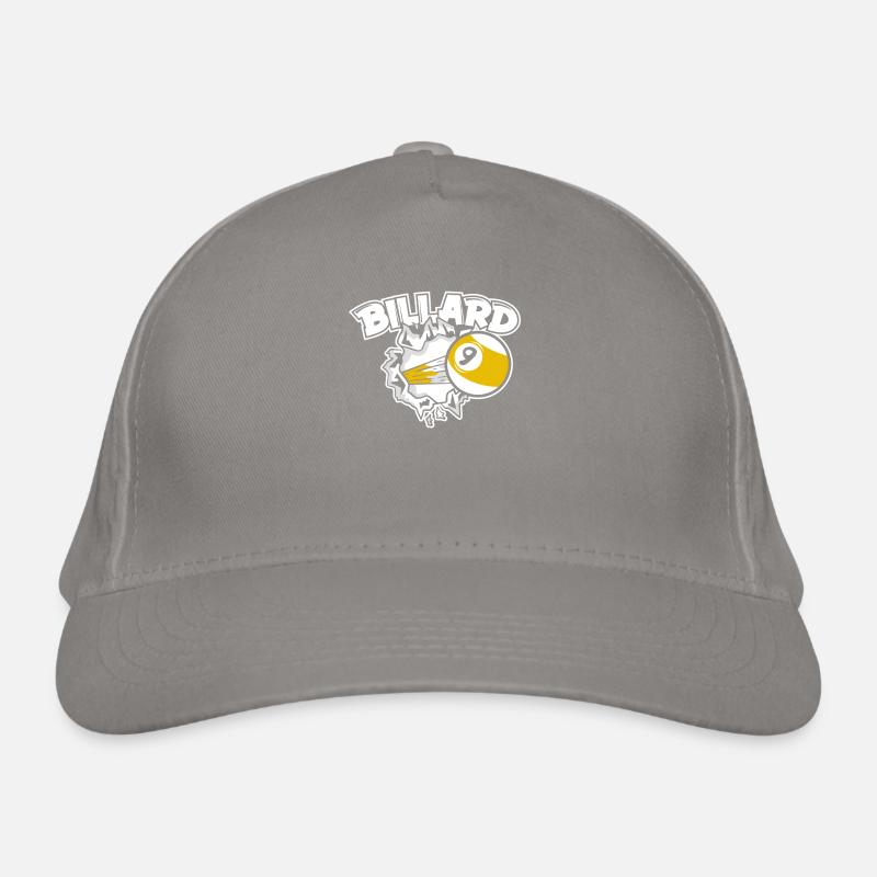 Billard Snooker Billard Table de billard Joueur Casquette classique bio