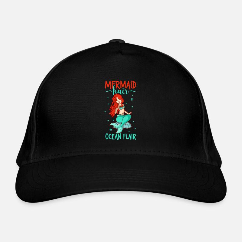 Sirène Reine, Mer, Royal, Océan, Monarque Casquette classique bio