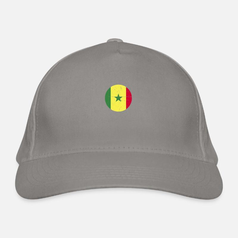 Sénégal Vintage Drapeau Sénégalais Sénégal Casquette classique bio