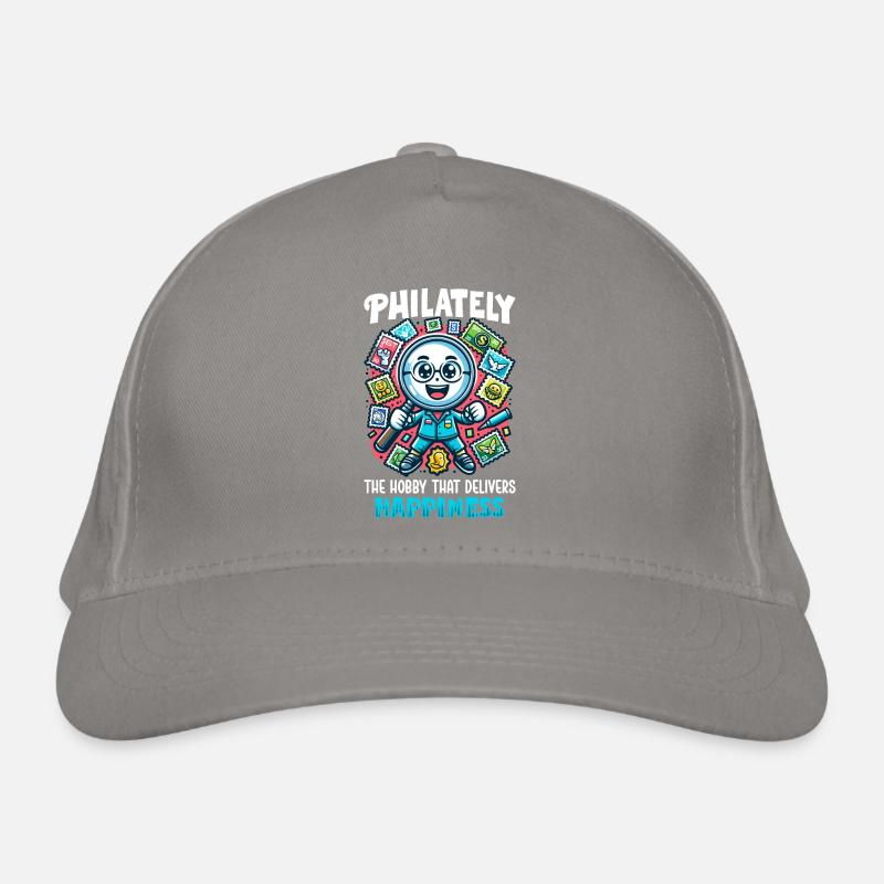 Philatélie Philatéliste philatéliste philatélique Casquette classique bio