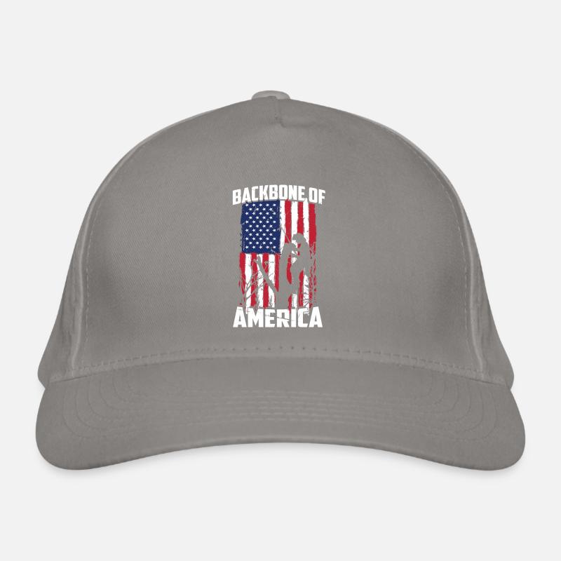 Lumberjack Chainsaw Arborist Organic Baseball Cap