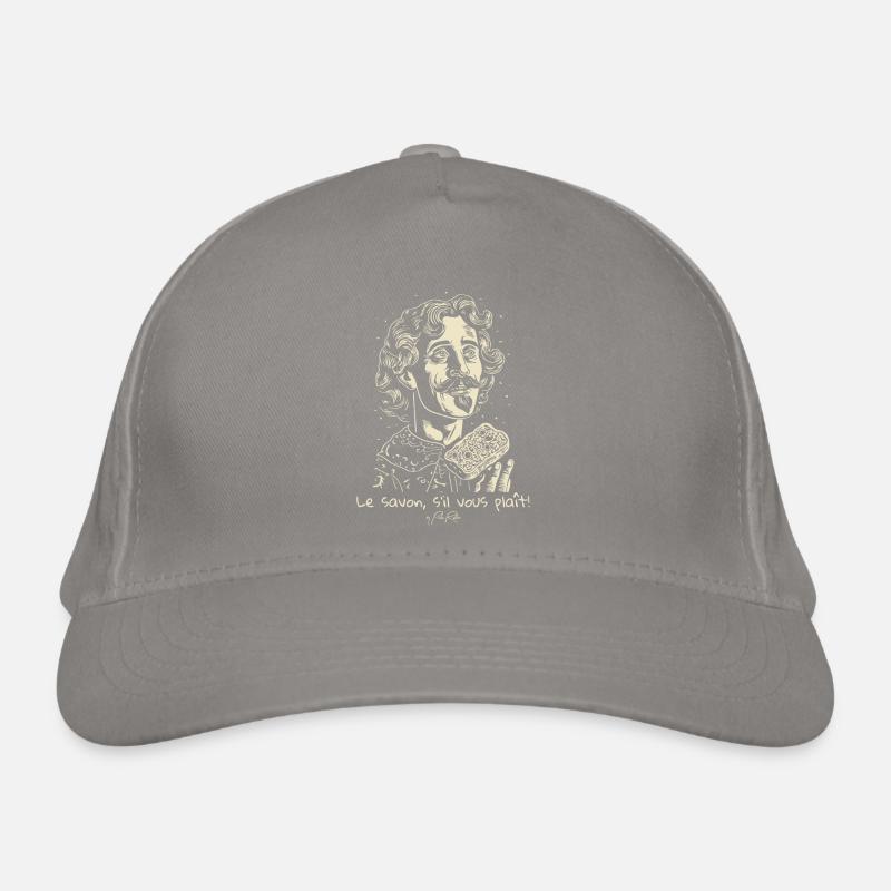 Le savon s il vous plaît, the soap please! Organic Baseball Cap