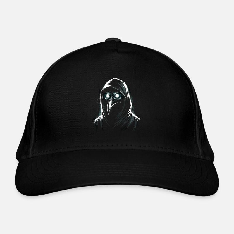 Spooky Halloween Horror Plague Doctor Organic Baseball Cap