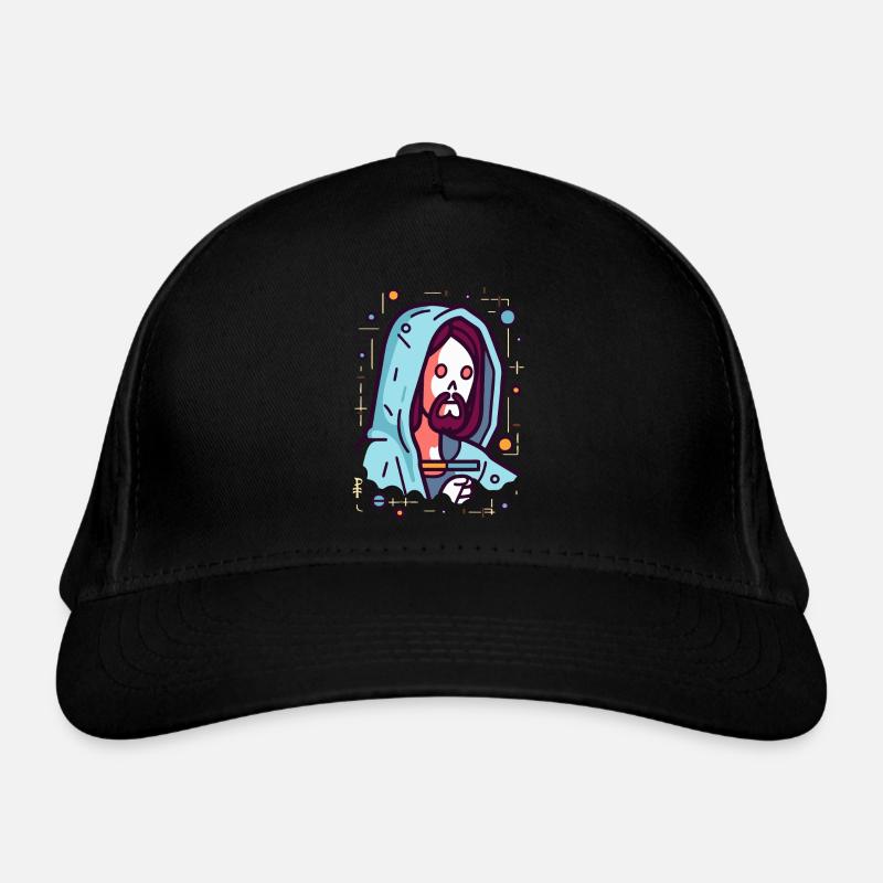 Christ, dear Lord, Jesus, Savior Organic Baseball Cap
