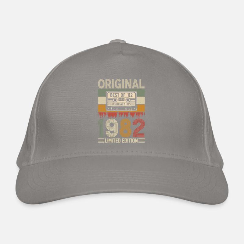 1982 42 ans de légende Casquette classique bio