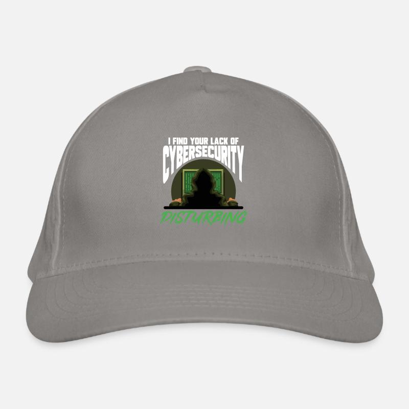Cybersecurity Hackers IT Security Organic Baseball Cap