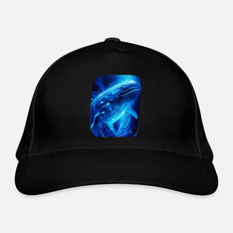 Baleine bleue Casquette classique bio
