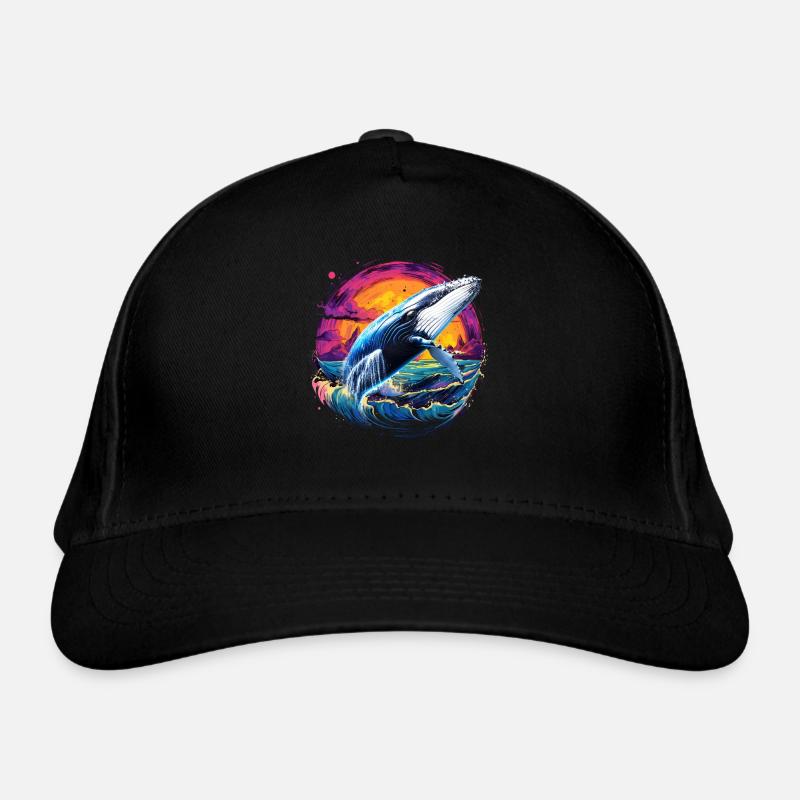 Baleine bleue Casquette classique bio